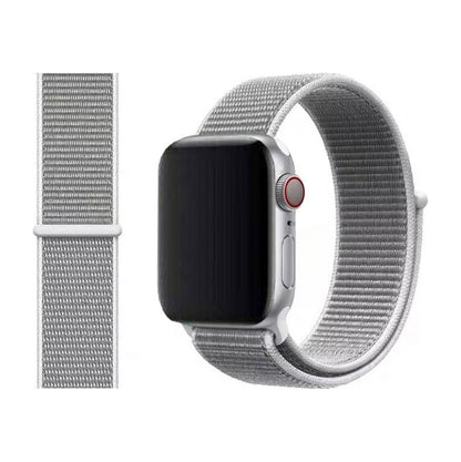 Woven Nylon Sports Watch Band Strap For Apple iWatch Ultra 10 9 8 7 6 5 4 3 2 1 SE 49 46 45 44 42 41 40 38 mm