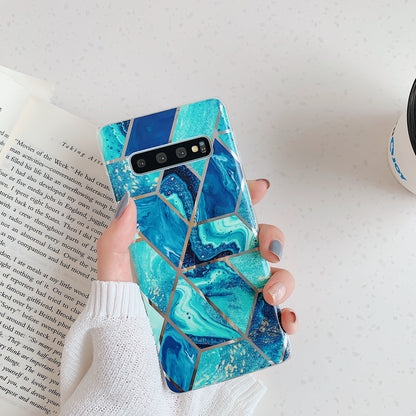 For Samsung Galaxy Marble Shockproof Silicone Phone Case S20 S10 S9 S8 Plus Ultra Note 10 9 8