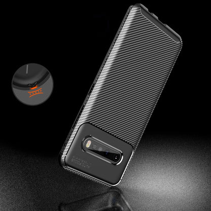 Slim Carbon Fiber TPU Soft Slim Case For Samsung Phone Cover S20 S10 S9 Plus Ultra Note 10 Note 9