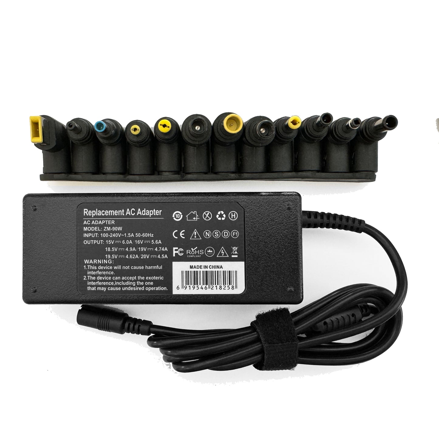 For Universal 90W 12 Tips AC Laptop Adapter Power Charger Plug For HP DELL TOSHIBA SONY ACER