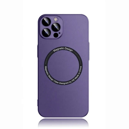 Magsafe Plating Slim Magnetic Case Camera Cover For iPhone 14 Pro Max Plus