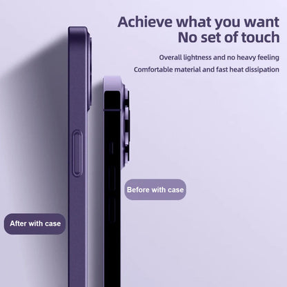 Magsafe Plating Slim Magnetic Case Camera Cover For iPhone 14 Pro Max Plus