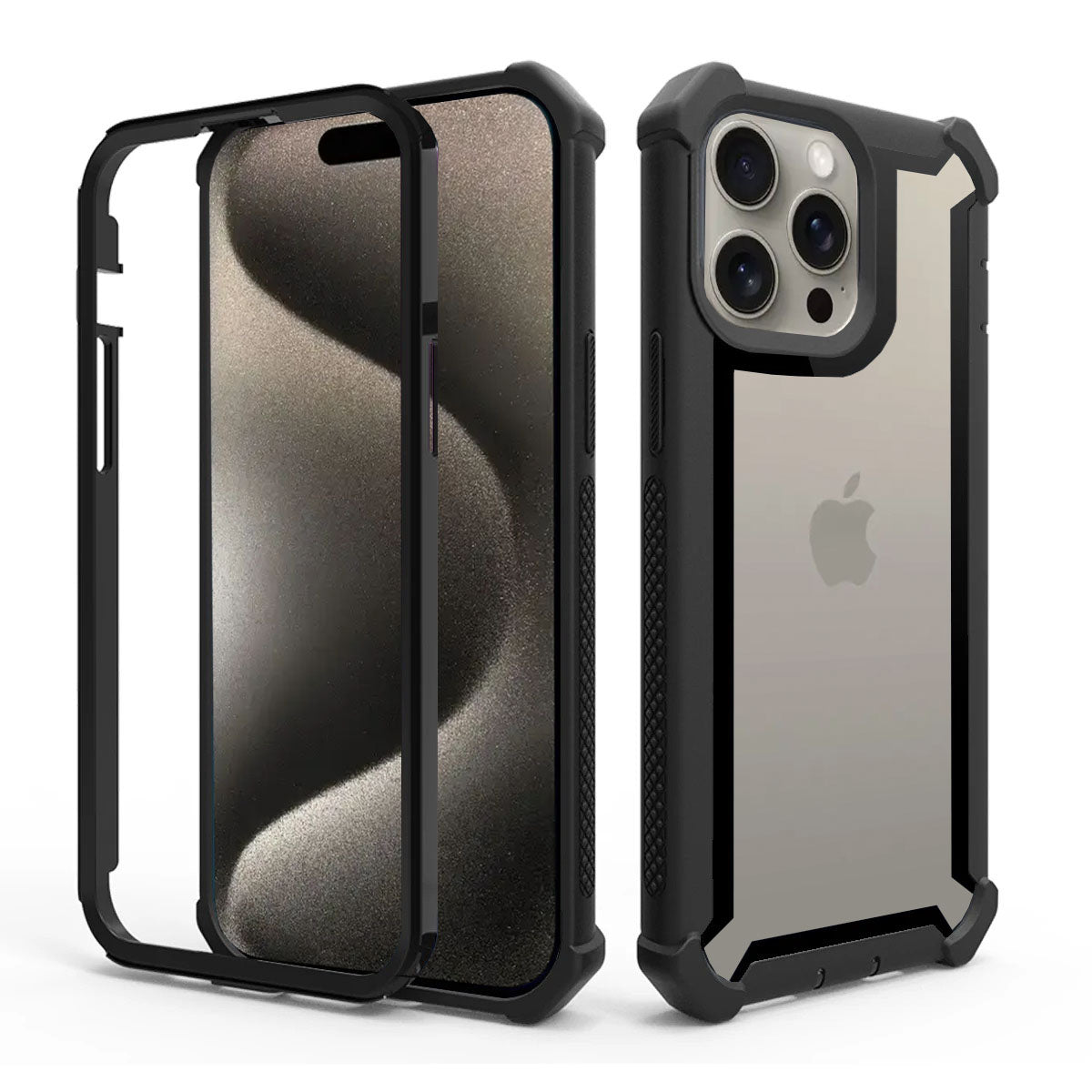 Shockproof Case Bumper Back Cover For iPhone 16 15 14 13 Pro XS Max Plus Mini XR X 8 7