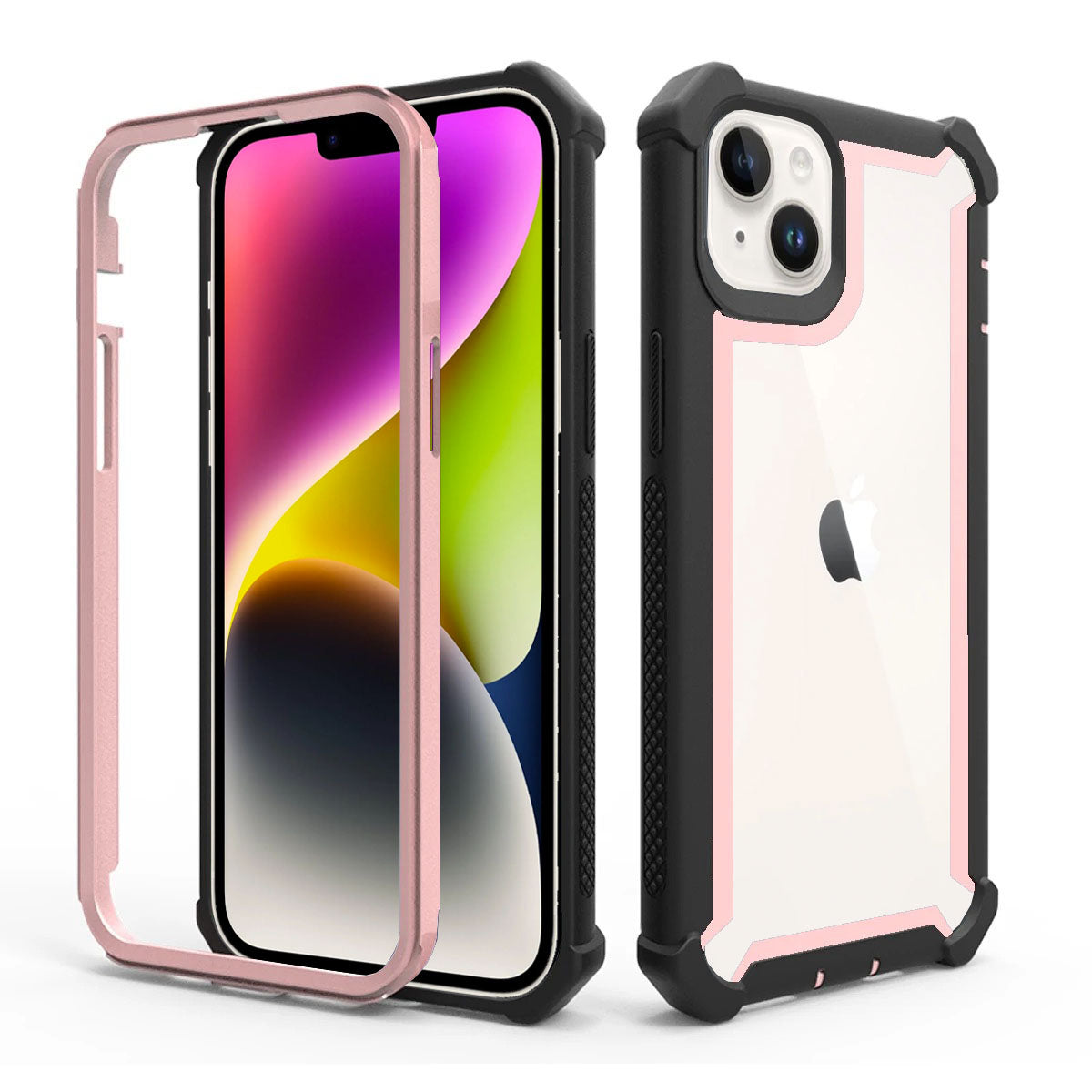 Shockproof Case Bumper Back Cover For iPhone 16 15 14 13 Pro XS Max Plus Mini XR X 8 7