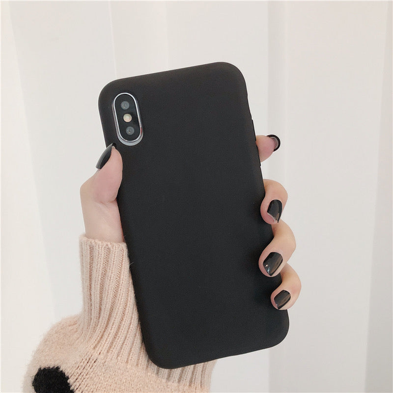 For iPhone XS Max 8 7 Plus XR X Case Silicone Cover Thin Soft Slim