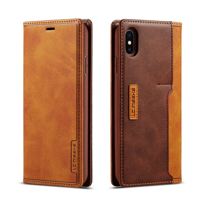 Leather Wallet Magnetic Cover Flip Case For iPhone