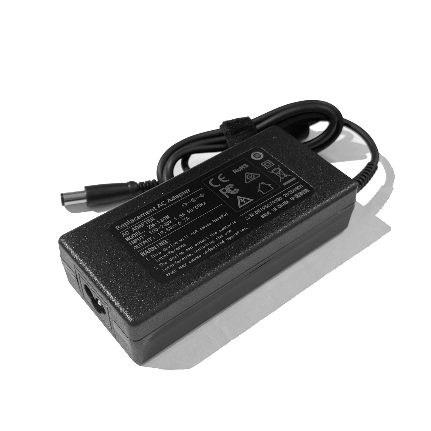 For Dell 130W 19.5V 6.7A 7.4*5.0mm Laptop Charger AC Adapter
