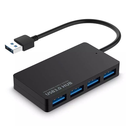 Multi USB 3.0 Hub 4 Port High Speed Slim Compact Expansion Smart Splitter Laptop