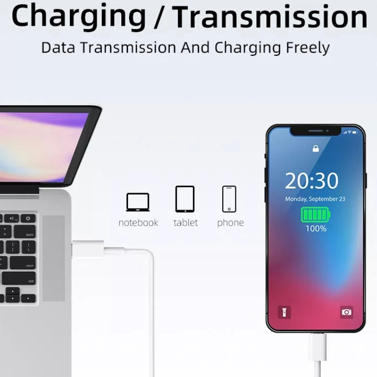 1M/2M Type C to USB-C Cable Charge Charging Fast Charger