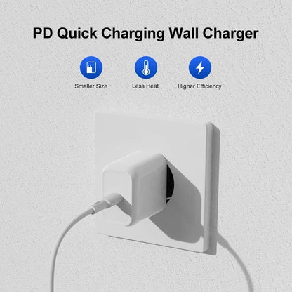 PD 20W USB Type-C Wall Fast Charger Power Adapter Plug
