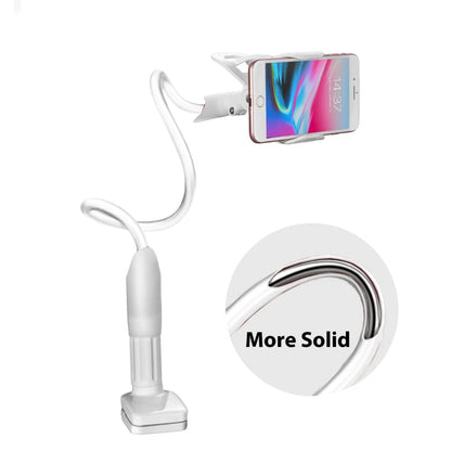 Mobile Phone Flexible 360° Clip Mount Stand Holder Bed Desktop Bracket Clamp