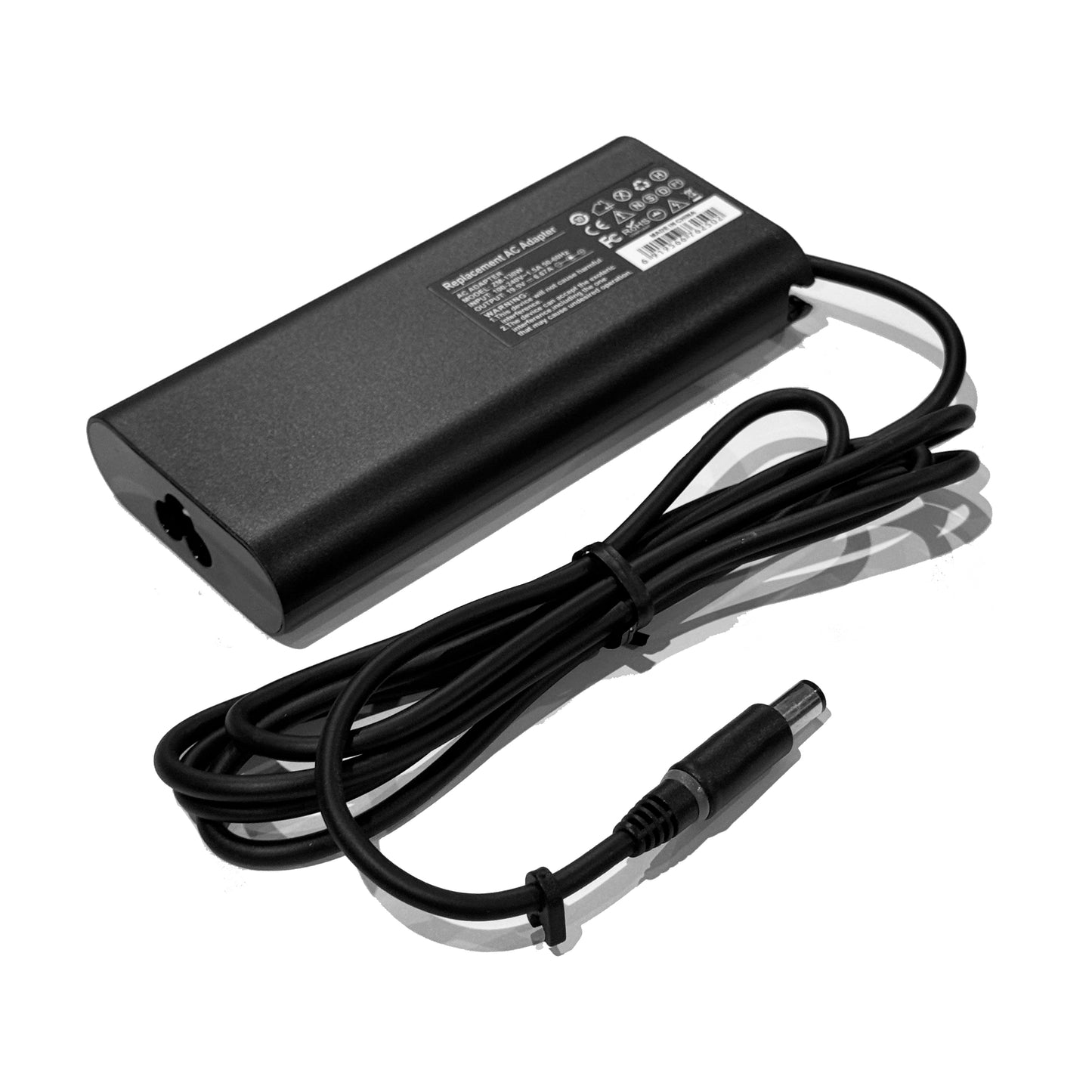 For Dell 130W 19.5V 6.67A 7.4*5.0mm Laptop Charger AC Adapter (Round)