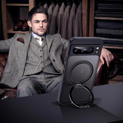 For Google Pixel 360°Rotatable Magnetic Ring Case Magsafe With Stand & Ring Holder