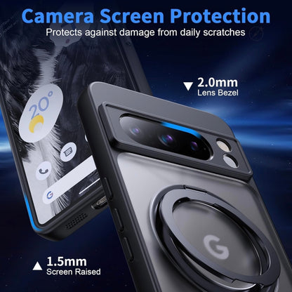 For Google Pixel 360°Rotatable Magnetic Ring Case Magsafe With Stand & Ring Holder