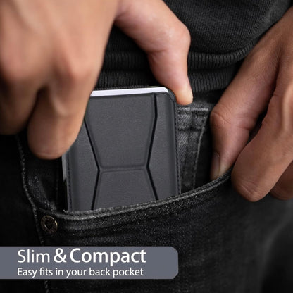 2-in-1 Magnetic Wallet MagSafe Card Holder Kickstand For Phone