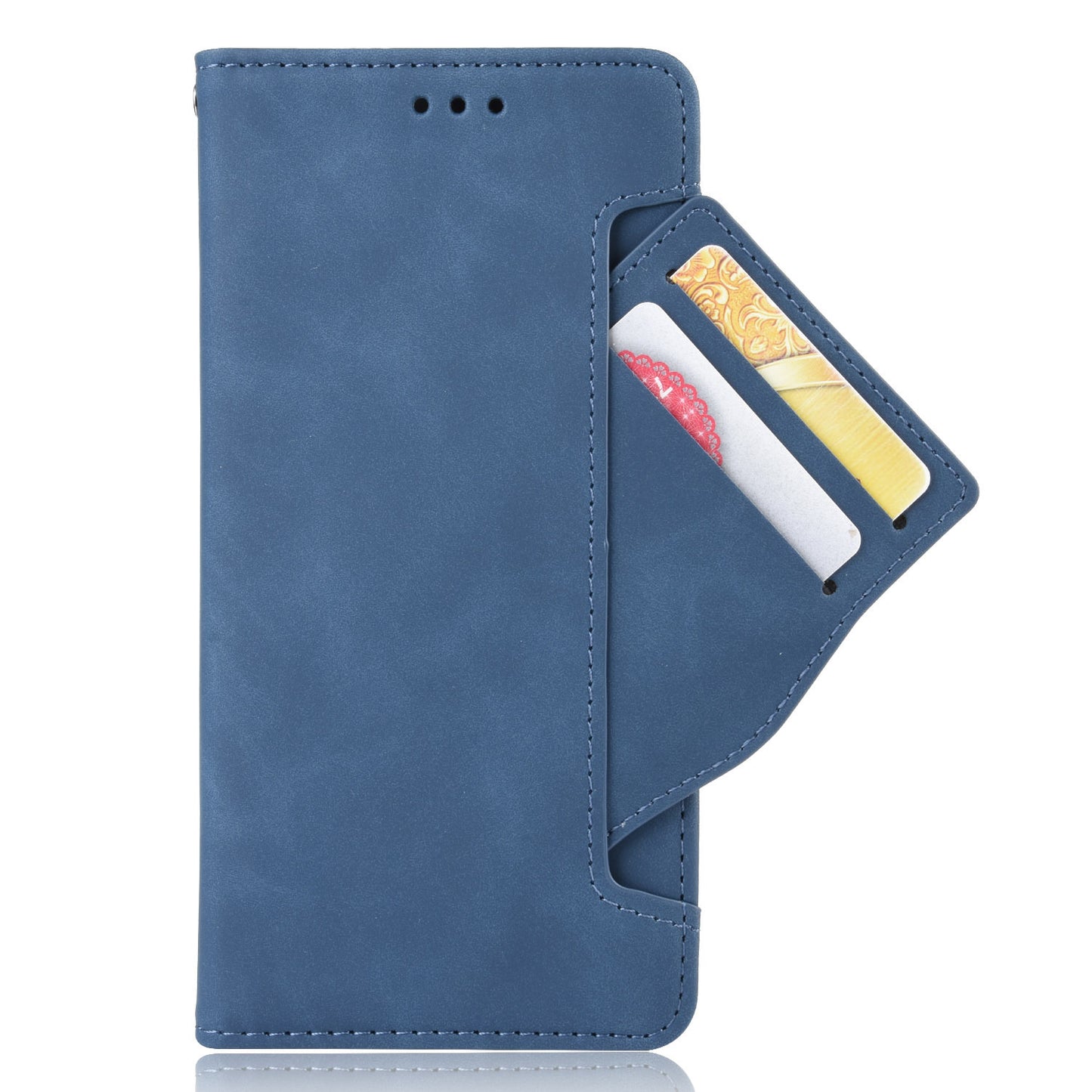 Premium Leather Wallet Flip Case TPU Cover Card For iPhone 15 Pro Max Plus
