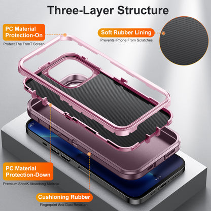Rugged Case Shockproof Heavy Duty Cover For iPhone 15 Pro Max Plus