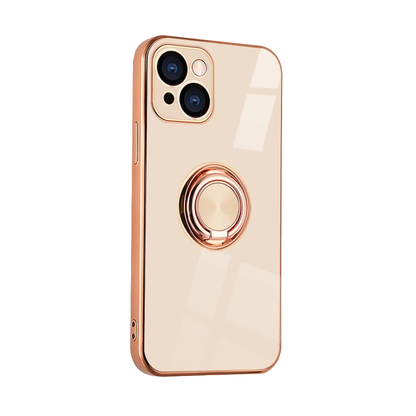 Luxury Shockproof Ring Case Stand Cover For iPhone 13