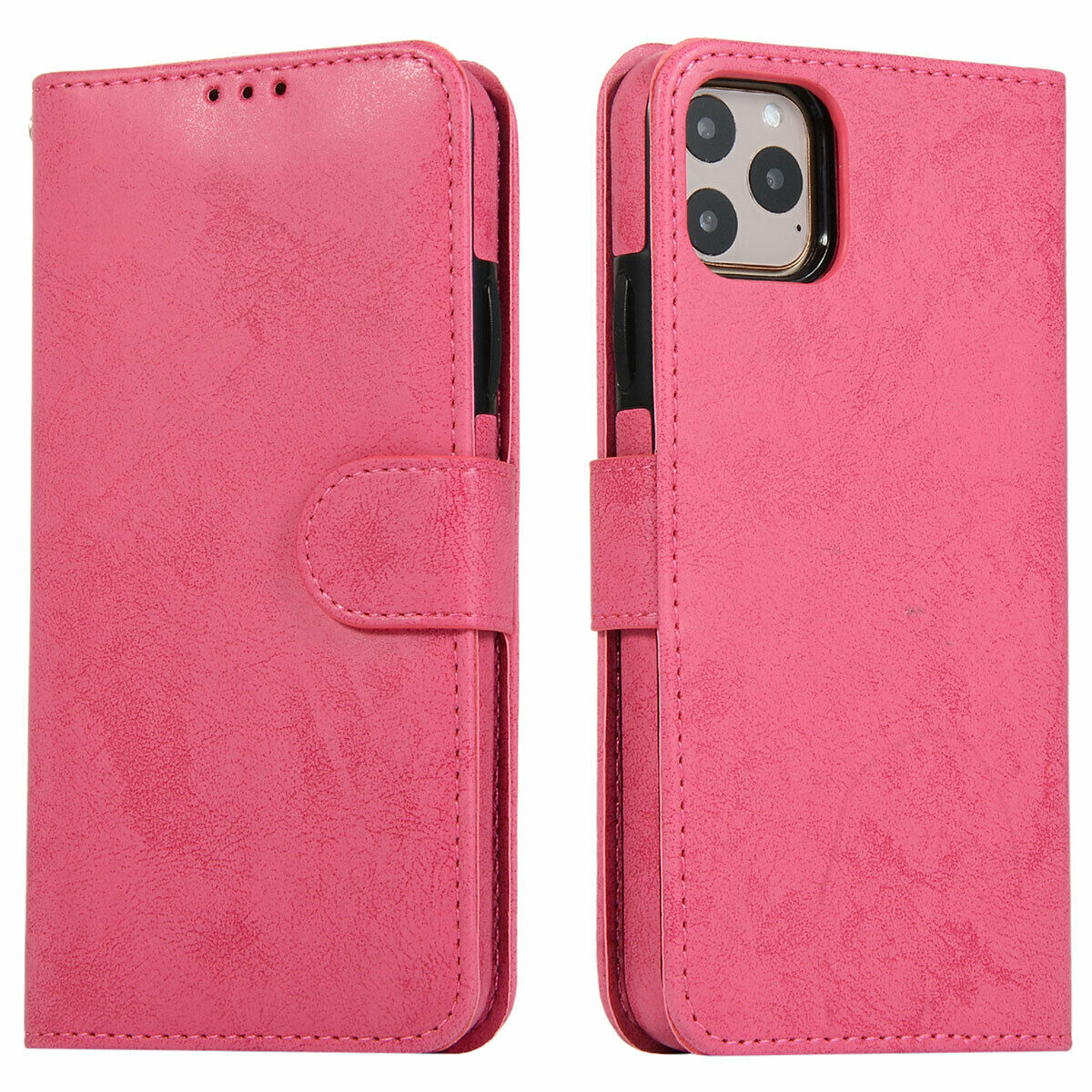 Flip Wallet Cover Leather Magnetic Card Slot Case For Apple iPhone