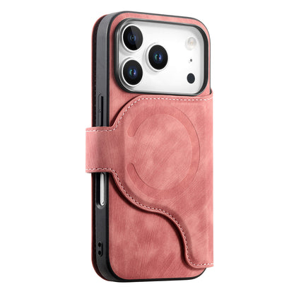 For iPhone 17 Pro (6.3") Detachable Wallet Case Flip Leather Magsafe Magnetic Cover