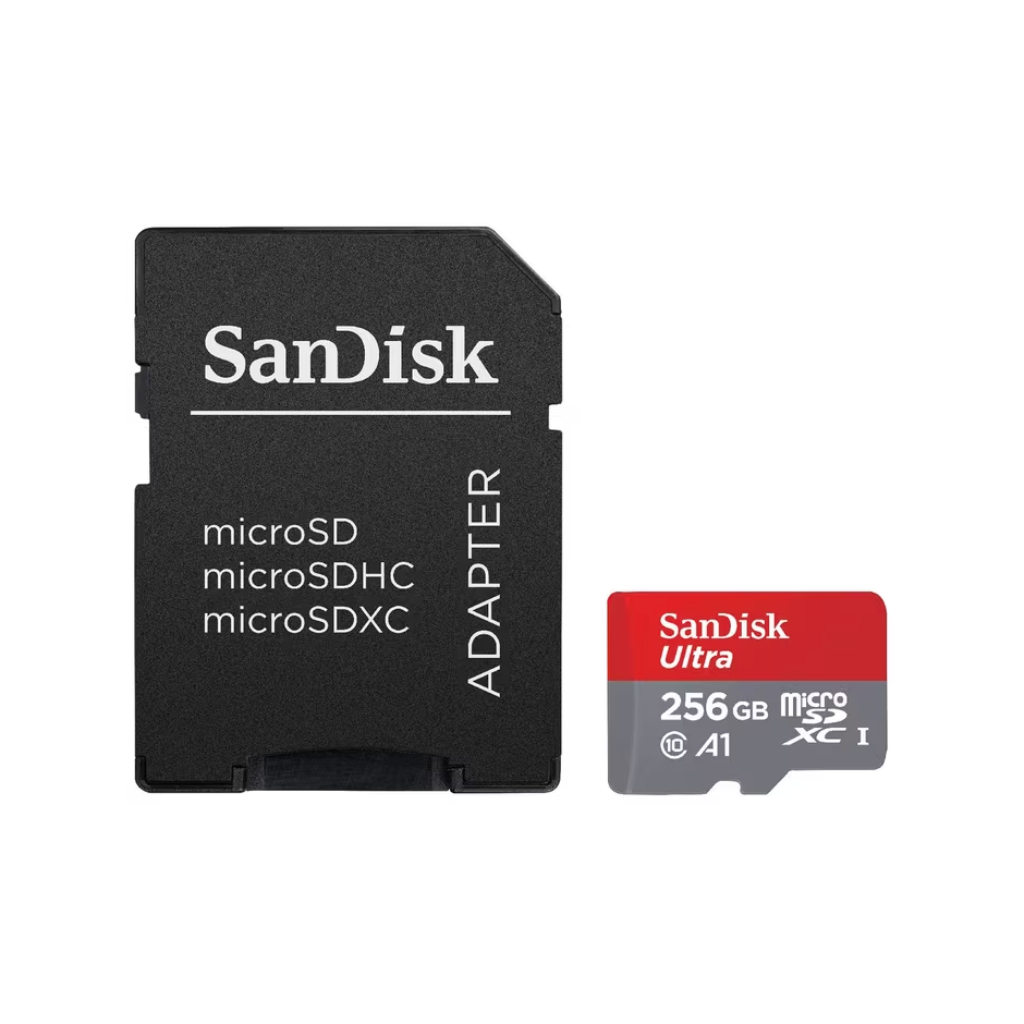 SanDisk 256GB Ultra microSDXC Memory Card Micro SD Class 10