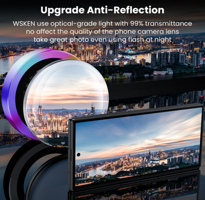 For Samsung Galaxy Z Fold 7 Metal Camera Lens Glass Individual Eagle Protector Cover - Multicolour