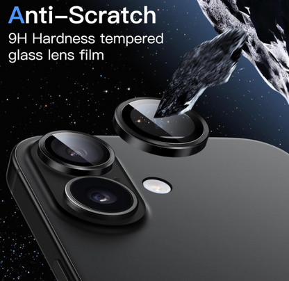 Metal Camera Lens Glass Individual Eagle Protector Cover - For Apple iPhone 17 (2pcs)