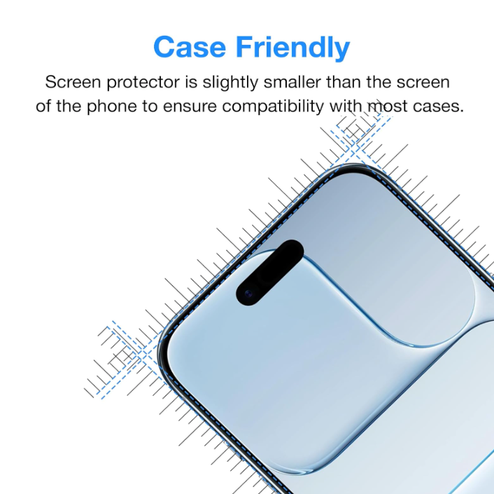 Tempered Glass for Apple iPhone 17 Air (6.5”) Crystal Clear Premium 9H HD Screen Protector