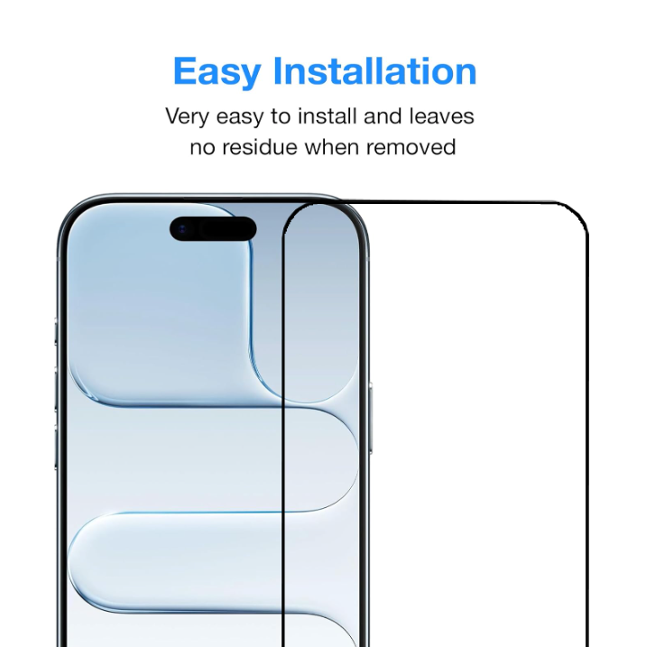 Tempered Glass for Apple iPhone 17 Air (6.5”) Crystal Clear Premium 9H HD Screen Protector