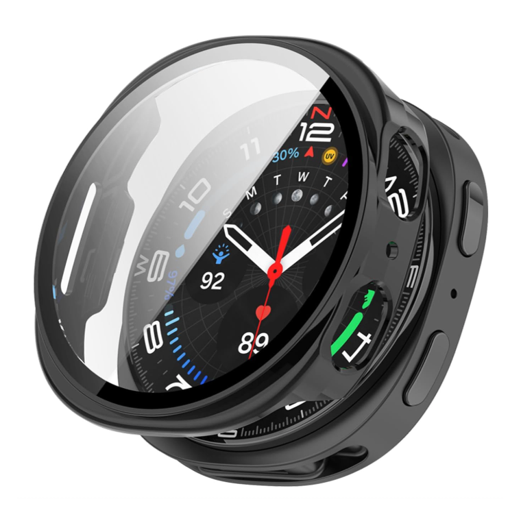 Samsung Galaxy Watch 8 44mm Tempered Glass Screen Protector Case