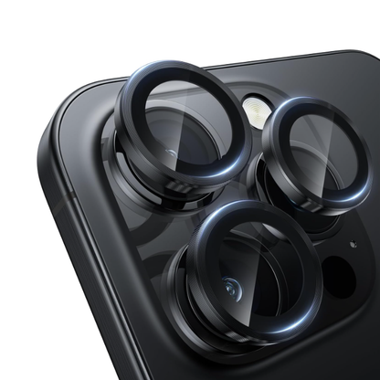 Metal Camera Lens Glass Individual Eagle Protector Cover - For Apple iPhone 17 Pro / 17 Pro Max (3pcs)