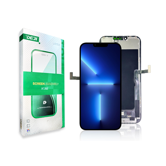 DEJI iPhone 13 Pro Max LCD Screen Replacement 6.7" – Full Display Assembly with Frame, Touch Screen Digitizer for A2484, A2641, A2644, A2645, A2643
