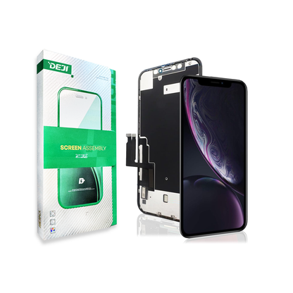 DEJI iPhone XR LCD Screen Replacement 6.1" – Full Display Assembly with Frame, Touch Screen Digitizer for A1984, A2105, A2106, A2108
