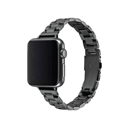 Stainless Steel Metal Slim Watch Band Strap For Apple iWatch Ultra 10 9 8 7 6 5 4 3 2 1 SE 49 46 45 44 42 41 40 38 mm