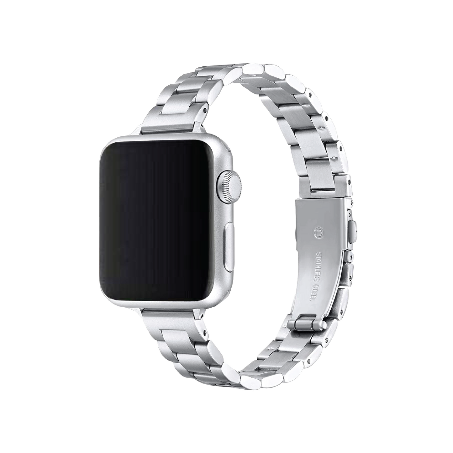 Stainless Steel Metal Slim Watch Band Strap For Apple iWatch Ultra 10 9 8 7 6 5 4 3 2 1 SE 49 46 45 44 42 41 40 38 mm