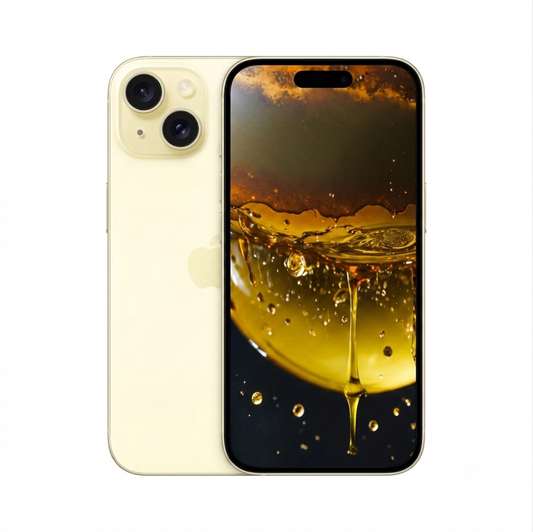 Apple iPhone 15 | 128GB A3090 Yellow | Refurbished Good